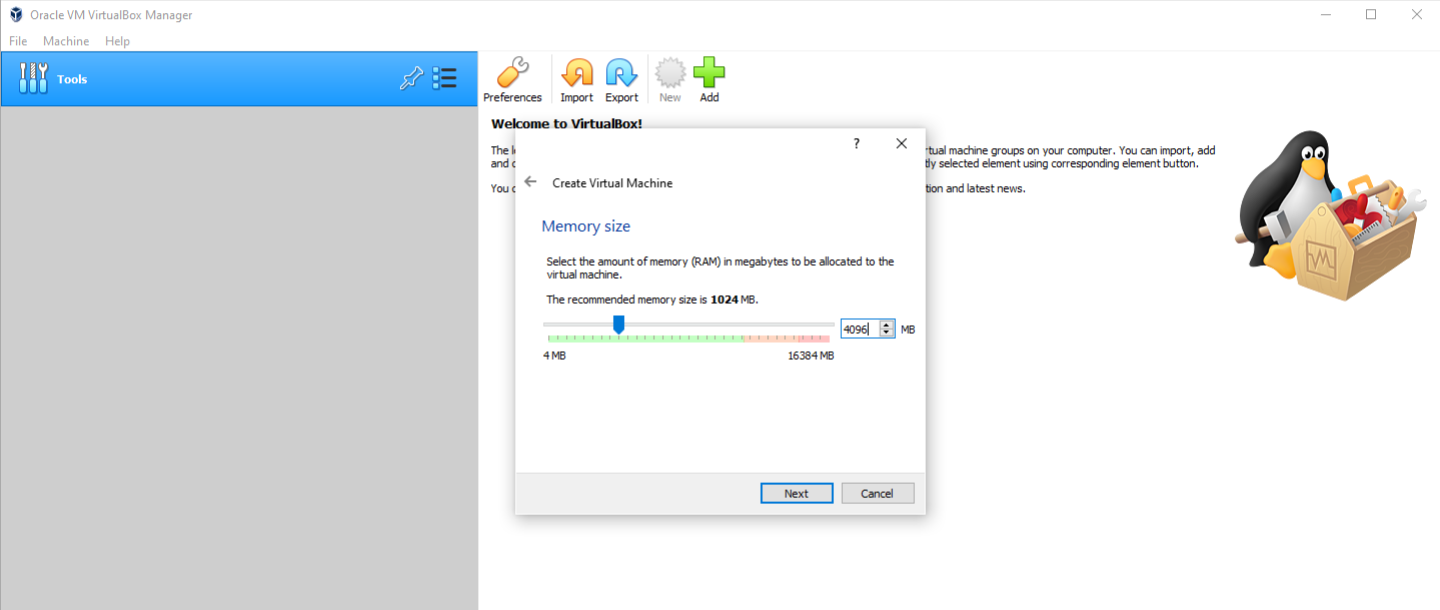 define ram virtualbox