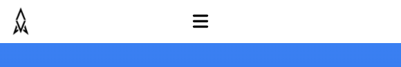 Barre de navigation fixe avec CSS Tailwind : icône de navigation centrée